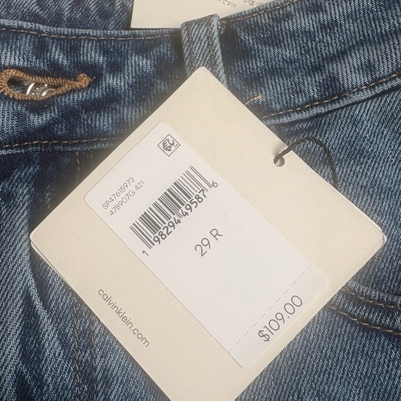 Calvin Klein women’s signature 90’s straight size 29r - Picture 4 of 5